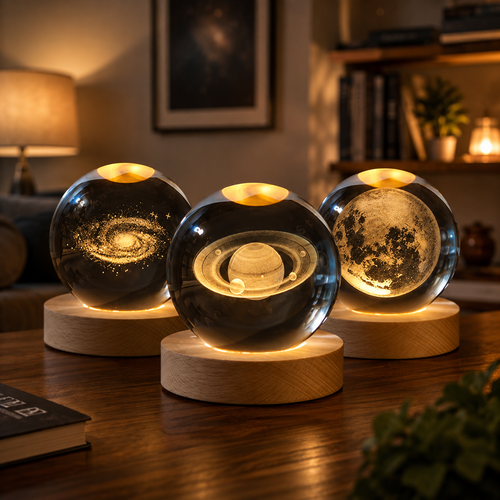 3D Space Orb Lamp