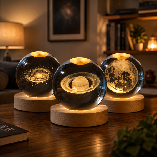 3D Space Orb Lamp