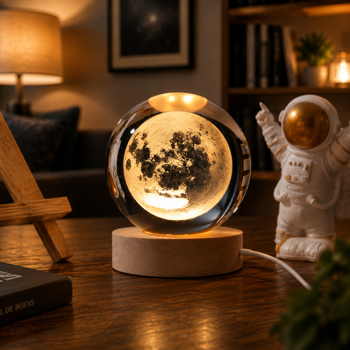 3D Space Orb Lamp